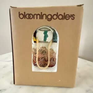Bloomingdale’s Christmas NYC Ornament in a Little BrownBag Limited Edition NIB